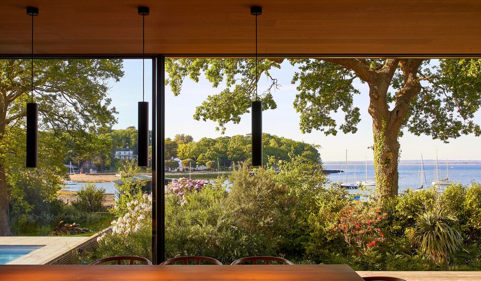 HiFinity Aluminium Sliding & Folding Doors - House Island Rest located in Isle of Wight, United Kingdom