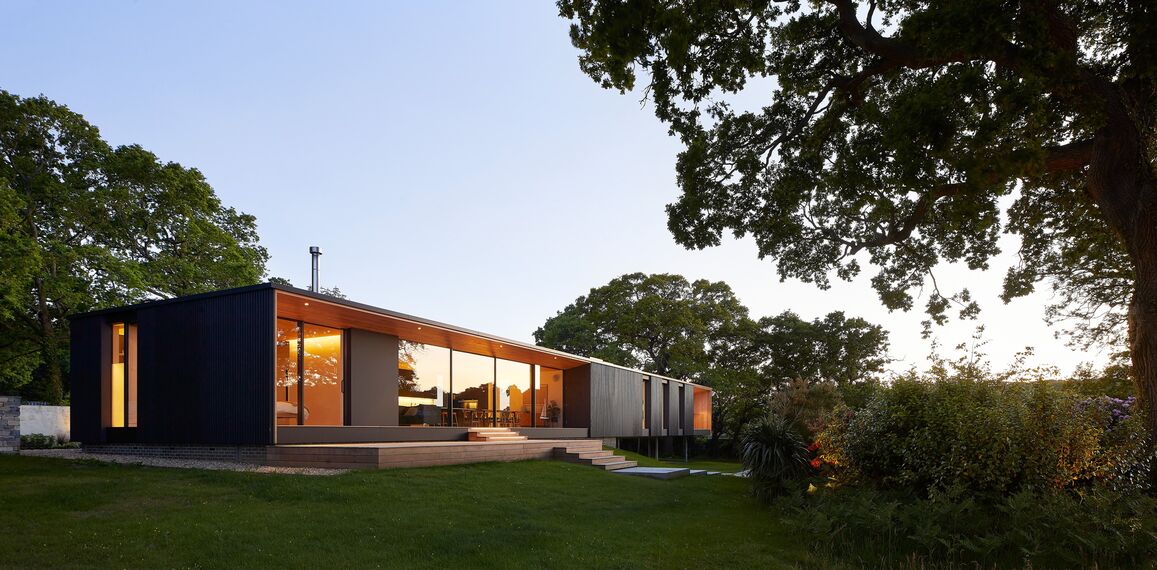 HiFinity Aluminium Sliding & Folding Doors - House Island Rest located in Isle of Wight, United Kingdom