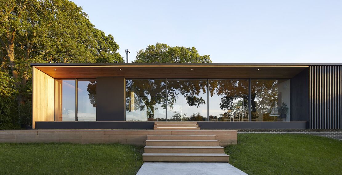 HiFinity Aluminium Sliding & Folding Doors - House Island Rest located in Isle of Wight, United Kingdom