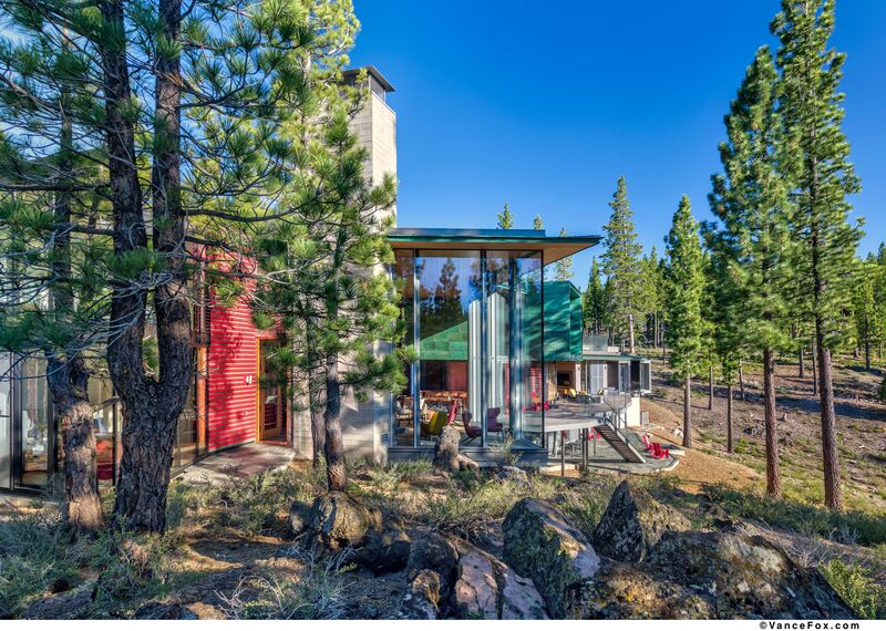 SlimLine 38 Aluminium Windows, SlimLine 38 Aluminium Doors, ConceptWall 50 Aluminium Façades and Mosquito Complementary Systems - Martis Camp located in Truckee, CA, United States of America