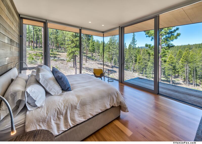 SlimLine 38 Aluminium Windows, SlimLine 38 Aluminium Doors, ConceptWall 50 Aluminium Façades and Mosquito Complementary Systems - Martis Camp located in Truckee, CA, United States of America