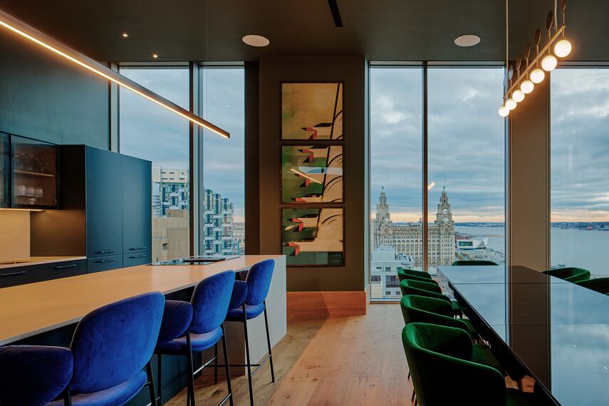 CW 65-EF Aluminium Façades and ConceptSystem 77 Aluminium Windows - The Lexington located in Liverpool, United Kingdom