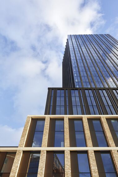 CW 65-EF Aluminium Façades - Hadrian's Tower located in Newcastle upon Tyne, United Kingdom