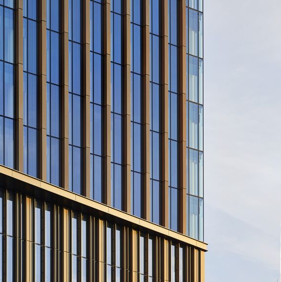 CW 65-EF Aluminium Façades - Hadrian's Tower located in Newcastle upon Tyne, United Kingdom