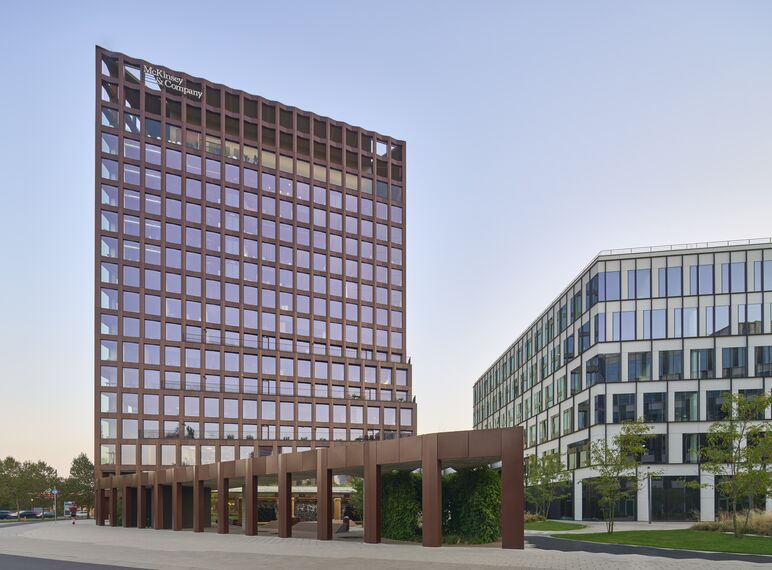MasterLine 8 Aluminium Windows - Building E, Nowy Rynek located in Poznań, Poland