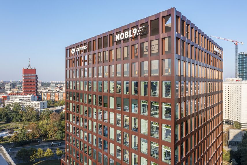 MasterLine 8 Aluminium Windows - Building E, Nowy Rynek located in Poznań, Poland