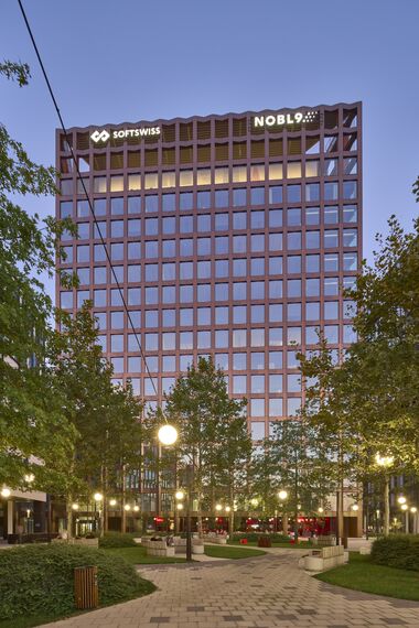 MasterLine 8 Aluminium Windows - Building E, Nowy Rynek located in Poznań, Poland