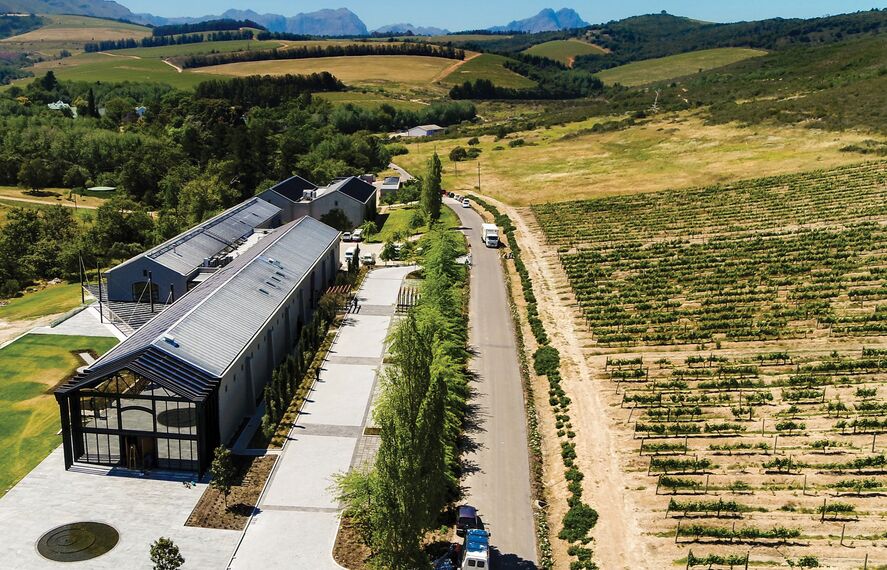 ConceptSystem 68 Aluminium Windows and ConceptFolding 77 Aluminium Sliding & Folding Doors - Recreation/Entertainment centre Quoin Rock Wine Estate located in Stellenbosch, South-Africa