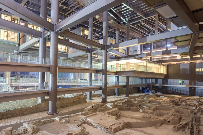 ConceptWall 50 Aluminium Façades and ConceptSystem 68 Aluminium Doors - Museum Antakya Hilton Museum Hotel located in Hatay, Turkey