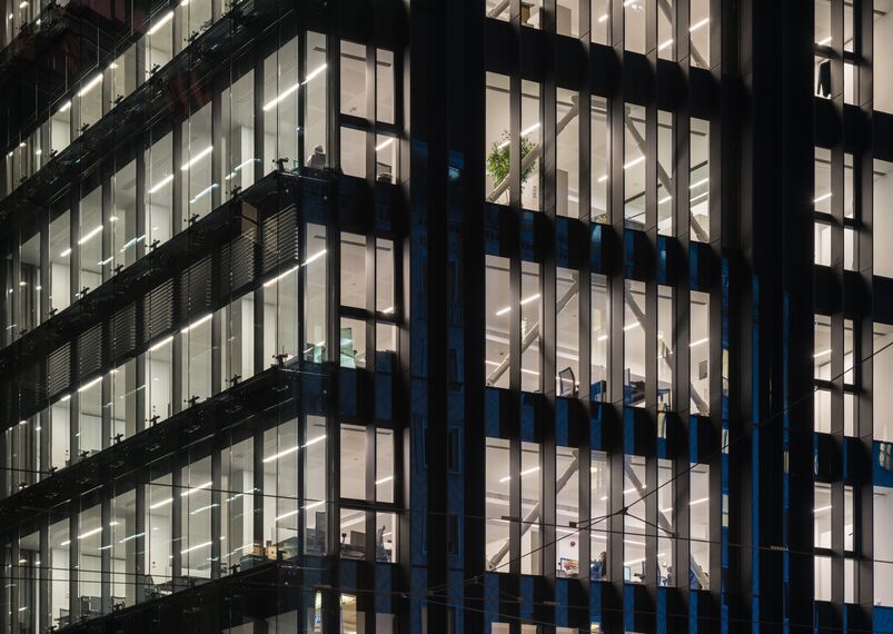 CW 60-SC Aluminium Façades - Office building Office building Largo Augusto Milano located in Milan, Italy