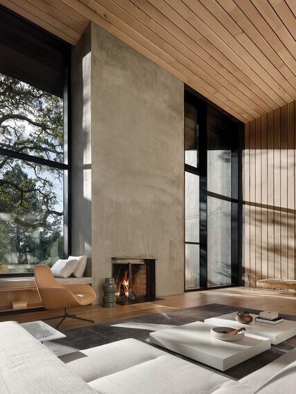ConceptSystem 68 Aluminium Windows, ConceptWall 50 Aluminium Façades and ConceptPatio 130 Aluminium Sliding & Folding Doors - Villa The Giving Tree located inUnited States of America