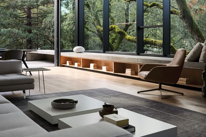 ConceptSystem 68 Aluminium Windows, ConceptWall 50 Aluminium Façades and ConceptPatio 130 Aluminium Sliding & Folding Doors - Villa The Giving Tree located inUnited States of America