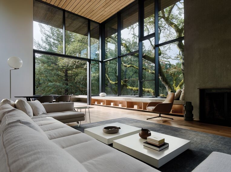 ConceptSystem 68 Aluminium Windows, ConceptWall 50 Aluminium Façades and ConceptPatio 130 Aluminium Sliding & Folding Doors - Villa The Giving Tree located inUnited States of America