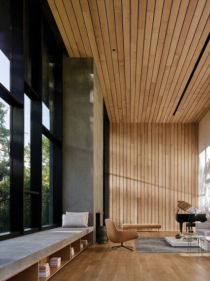 ConceptSystem 68 Aluminium Windows, ConceptWall 50 Aluminium Façades and ConceptPatio 130 Aluminium Sliding & Folding Doors - Villa The Giving Tree located inUnited States of America