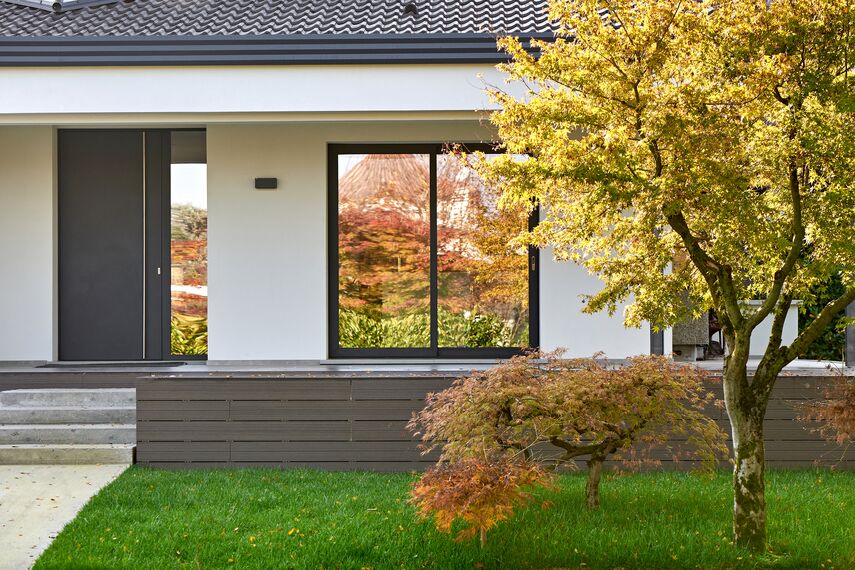 ConceptPatio 130 Aluminium Sliding & Folding Doors, CS 86-HI (c) Cancelled Systems, SlimLine 38 Standard Aluminium Windows and SlimLine 38 Classic Aluminium Windows - Villa Villa Treviso located in Treviso, Italy