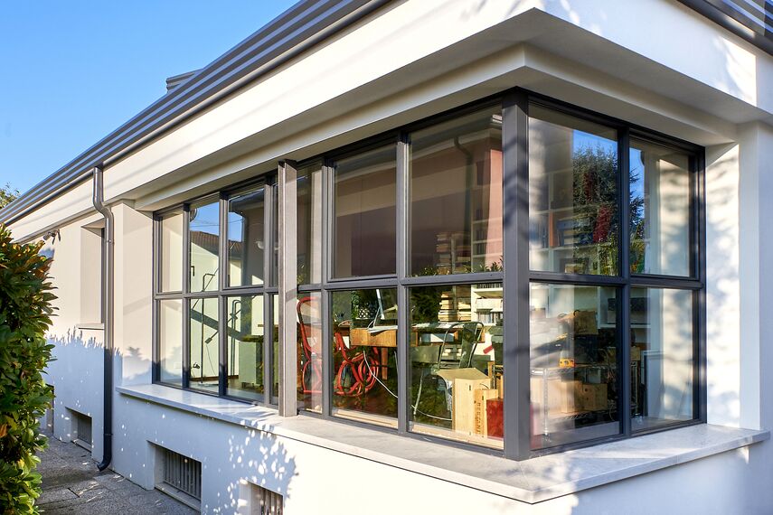 ConceptPatio 130 Aluminium Sliding & Folding Doors, CS 86-HI (c) Cancelled Systems, SlimLine 38 Standard Aluminium Windows and SlimLine 38 Classic Aluminium Windows - Villa Villa Treviso located in Treviso, Italy