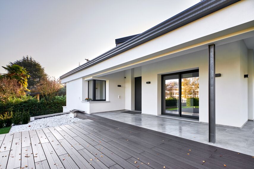 ConceptPatio 130 Aluminium Sliding & Folding Doors, CS 86-HI (c) Cancelled Systems, SlimLine 38 Standard Aluminium Windows and SlimLine 38 Classic Aluminium Windows - Villa Villa Treviso located in Treviso, Italy