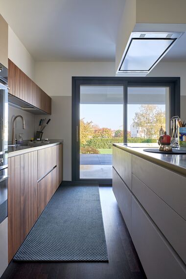 ConceptPatio 130 Aluminium Sliding & Folding Doors, CS 86-HI (c) Cancelled Systems, SlimLine 38 Standard Aluminium Windows and SlimLine 38 Classic Aluminium Windows - Villa Villa Treviso located in Treviso, Italy