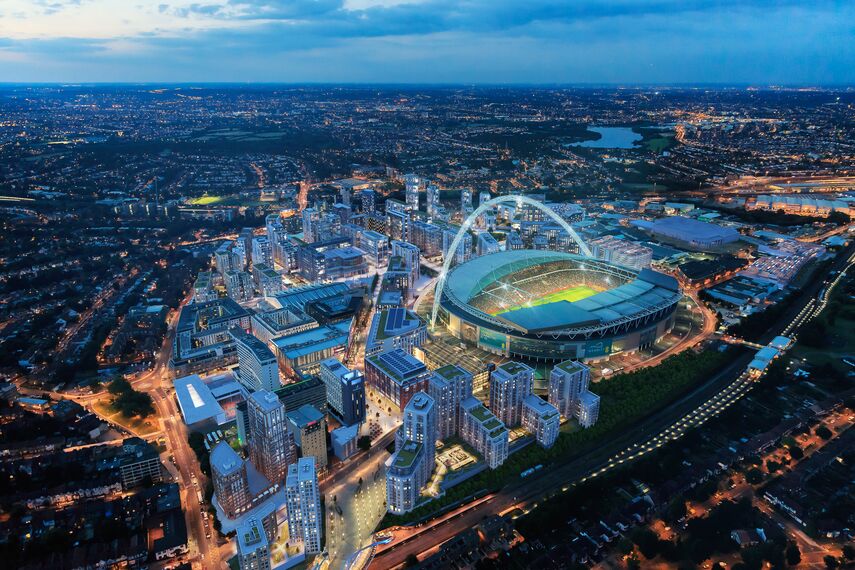 ConceptSystem 77 Aluminium Windows, ConceptSystem 77 Aluminium Doors, CS 86-HI (c) Cancelled Systems and ConceptWall 50 Aluminium Façades - Wembley Park located in London, United Kingdom