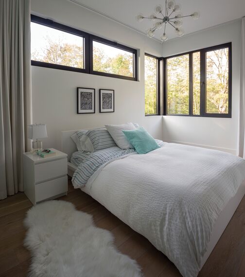 ConceptWall 50 Aluminium Façades and ConceptSystem 77 Aluminium Windows - Forest View Residence located inCanada