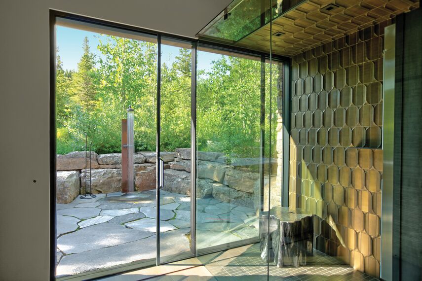 ConceptSystem 77 Aluminium Windows, ConceptSystem 77 Aluminium Doors, HiFinity Aluminium Sliding & Folding Doors and Purity Handles - Flying Star Residence located in Bridger Canyon, United States of America