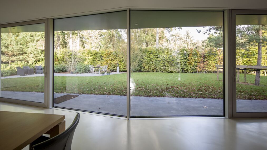 ConceptWall 50 Aluminium Façades - Villa X located in Brabant, The Netherlands