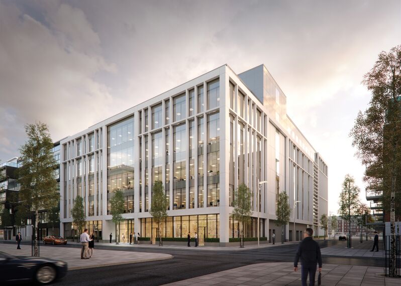 CS 86-HI (c) Cancelled Systems and CW 50-SC Aluminium Façades - Hanover Quay #5 located in Dublin, Ireland