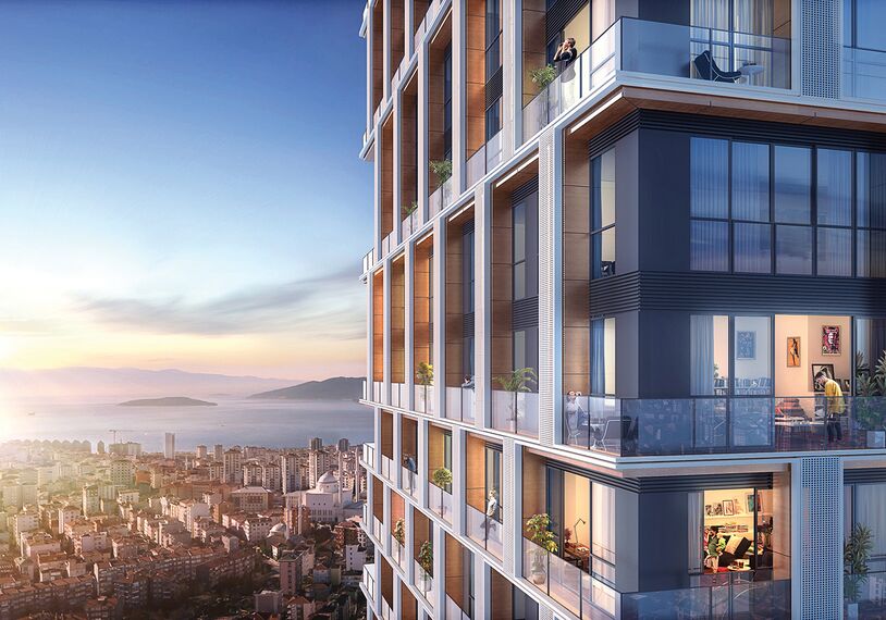 ConceptSystem 77 Aluminium Windows - AND Pastel located in Istanbul, Turkey