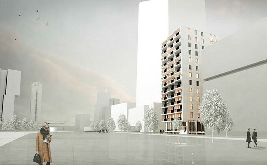 ConceptWall 50 Aluminium Façades, MasterLine 8 Aluminium Windows, ConceptSystem 77 Aluminium Windows and CS 77 Fire Proof Aluminium Windows - Apartmentcomplex Willemstower located in Rotterdam, The Netherlands