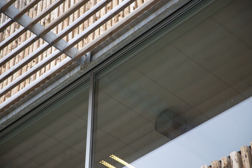 CS 38-SL Cancelled Systems and SlimLine 38 Aluminium Windows - Boarding school Children's Campus Zuidas located in Amsterdam, The Netherlands