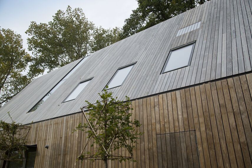 CS 86-HI (c) Cancelled Systems, ConceptWall 50 Aluminium Façades and HiFinity Aluminium Sliding & Folding Doors - Villa Forest villa Voorschoten located in Voorschoten, The Netherlands