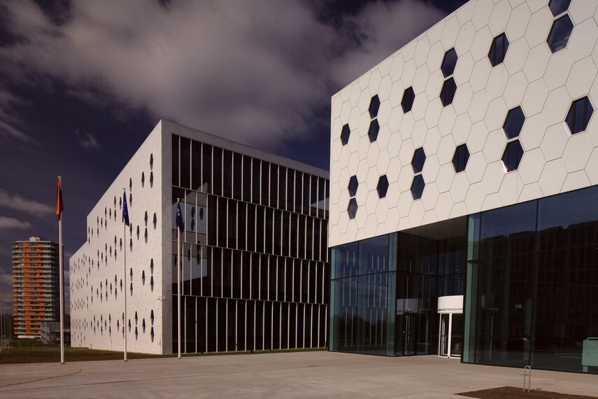 CI 45 Aluminium Windows, ConceptSystem 77 Aluminium Doors, ConceptSystem 77 Aluminium Windows and CW 50-HI Aluminium Façades - College/University National Centre  of Physical and Technological Sciences located in Vilnius, Lithuania