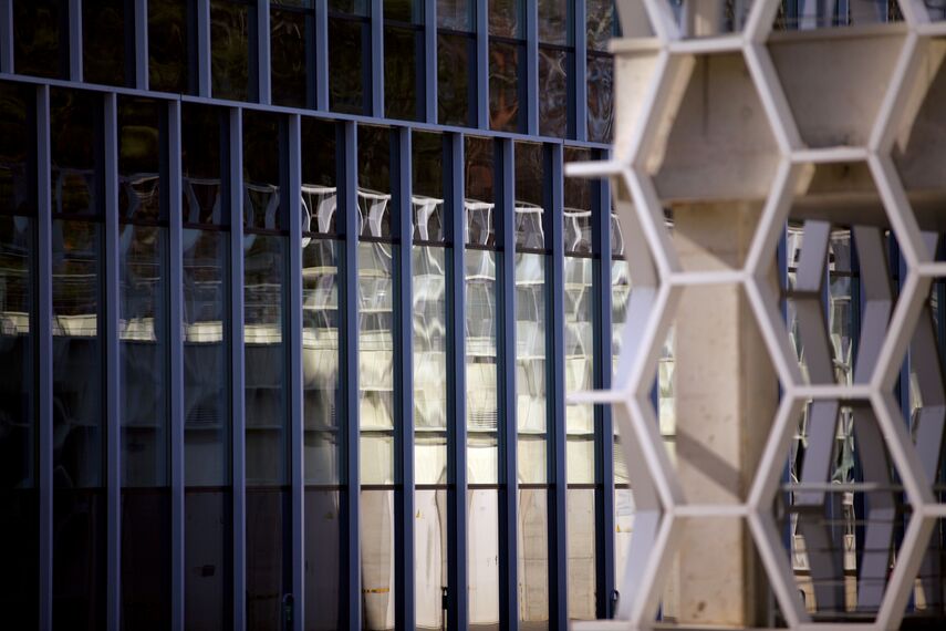 CI 45 Aluminium Windows, ConceptSystem 77 Aluminium Doors, ConceptSystem 77 Aluminium Windows and CW 50-HI Aluminium Façades - College/University National Centre  of Physical and Technological Sciences located in Vilnius, Lithuania