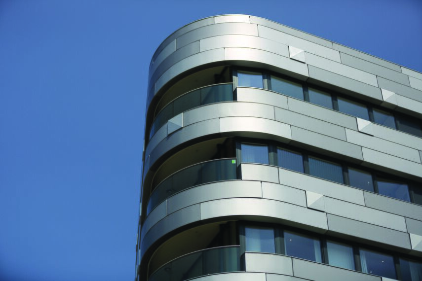 CS 86-HI (c) Cancelled Systems, ConceptWall 50 Aluminium Façades, ConceptPatio 130 Aluminium Sliding & Folding Doors, Vision 50 Aluminium Doors and ConceptSystem 77 Aluminium Windows - Apartmentcomplex Greenwich Square located in London, United Kingdom