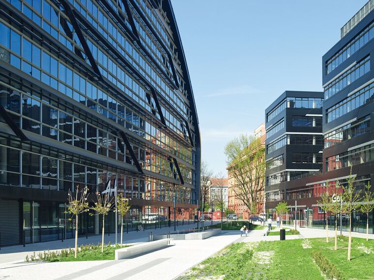 CS 86-HI (c) Cancelled Systems and ConceptWall 50 Aluminium Façades - ArtGen located in Prague, Czech Republic