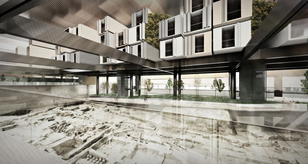 ConceptWall 50 Aluminium Façades and ConceptSystem 68 Aluminium Doors - Museum Antakya Hilton Museum Hotel located in Hatay, Turkey