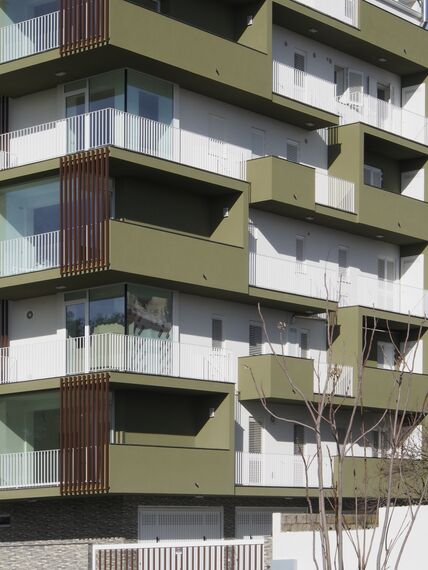 ConceptSystem 77 Aluminium Windows, ThermoSystem 68 Aluminium Windows and ConceptPatio 68 Aluminium Sliding & Folding Doors - Apartmentcomplex La casa sull'olivo located in Ragusa, Italy