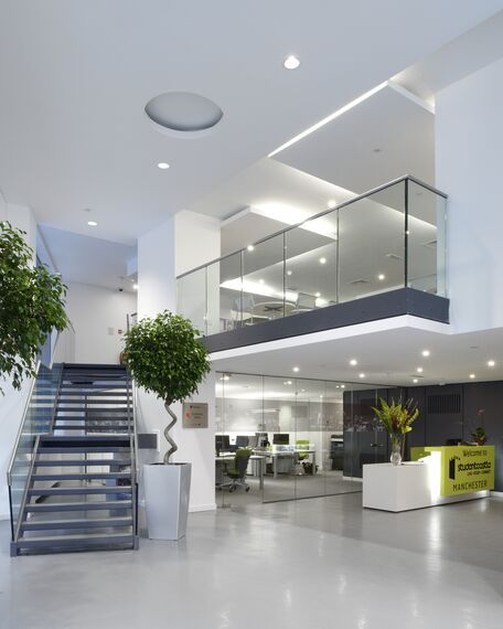 ConceptWall 50 Aluminium Façades, ConceptSystem 68 Aluminium Windows, Vision 50 Aluminium Doors and ConceptWall 60 Aluminium Façades - Student Accomodation located in Manchester, United Kingdom