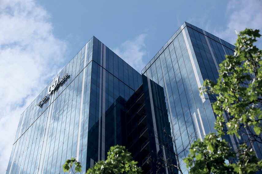 ConceptSystem 77 Aluminium Doors, ConceptWall 50 Aluminium Façades and ConceptSystem 77 Aluminium Windows - Business center 101 Tower located in Kiev, Ukraine