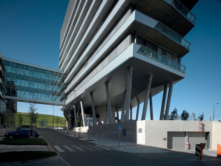 ConceptWall 50 Aluminium Façades - Zápádní město (city west) located in Prague, Czech Republic