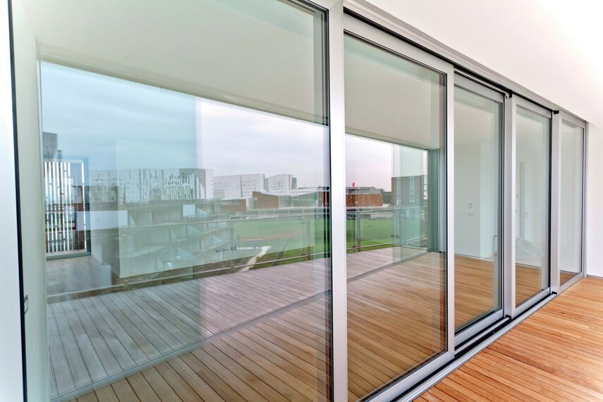 ConceptSystem 77 Aluminium Doors - Office building Milanofiori 2000 located in Milan, Italy