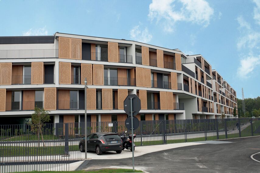 ConceptSystem 77 Aluminium Doors - Office building Milanofiori 2000 located in Milan, Italy