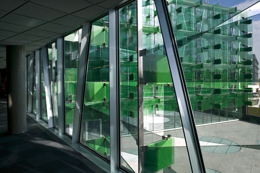 ConceptSystem 68 Aluminium Windows, ConceptSystem 68 Aluminium Doors, ConceptWall 50 Aluminium Façades and ConceptWall 86 Aluminium Façades - Office building Coca-Cola headquarters Spain located in Madrid, Spain