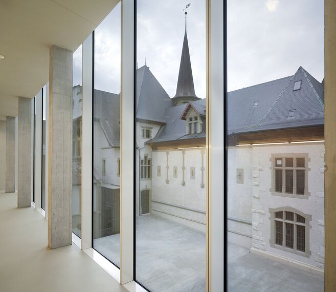 ConceptWall 50 Aluminium Façades - Museum Extension to the Historisches Museum in Bern located in Bern, Switzerland