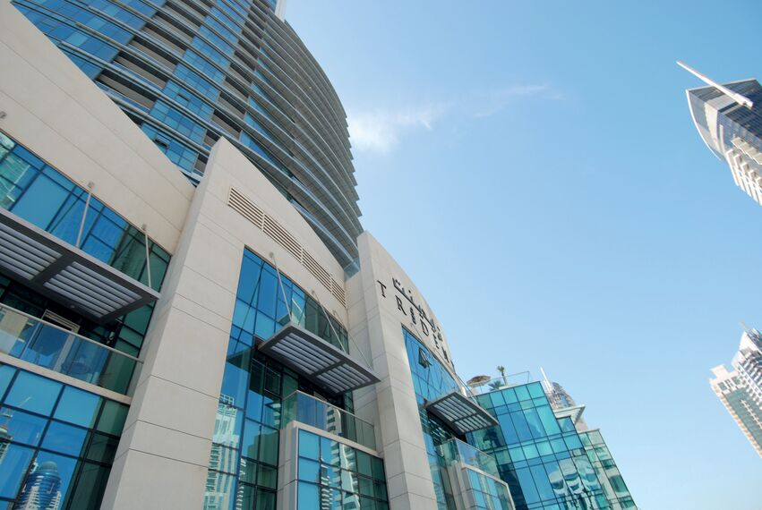 ConceptWall 50 Aluminium Façades - Apartmentcomplex Bayside Residence located in Dubai, United Arab Emirates