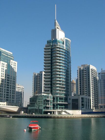 ConceptWall 50 Aluminium Façades - Apartmentcomplex Bayside Residence located in Dubai, United Arab Emirates