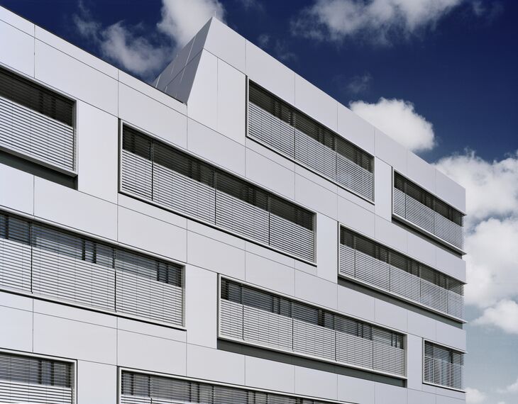 ConceptWall 50 Aluminium Façades - Business center S.Oliver Administrative Headquarters located in Rottendorf, Germany