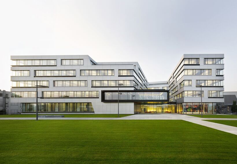 ConceptWall 50 Aluminium Façades - Business center S.Oliver Administrative Headquarters located in Rottendorf, Germany