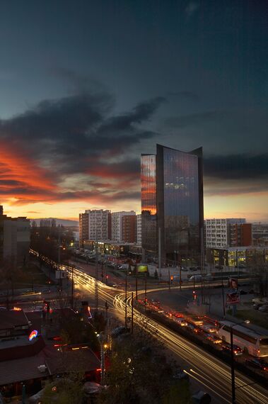 ConceptWall 50 Aluminium Façades - Office building Royal City located in Plovdiv, Bulgaria