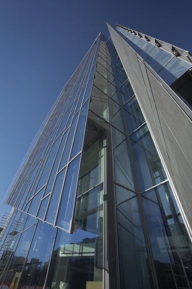 ConceptWall 50 Aluminium Façades - Office building Royal City located in Plovdiv, Bulgaria